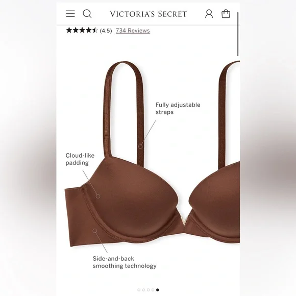 VICTORIA’S SECRET PUSH-UP BRAS - Picture 5 of 8